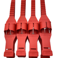 8 piece multipack of JanaBands designed to organize the hospital bedside